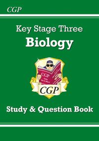 Book Cover for KS3 Biology Study & Question Book - Higher by CGP Books