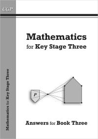 Book Cover for KS3 Maths Answers for Textbook 3 by CGP Books