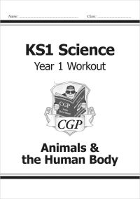 Book Cover for KS1 Science Year 1 Workout by CGP Books