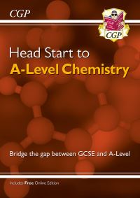 Book Cover for Head Start to A-Level Chemistry by David Mason