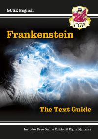 Book Cover for GCSE English Text Guide - Frankenstein Includes Online Edition & Quizzes by CGP Books