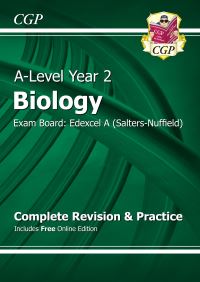 Book Cover for A-Level Year 2 Biology by Charlotte Burrows