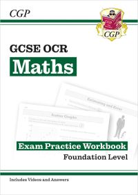 Book Cover for GCSE Maths OCR Exam Practice Workbook by CGP Books