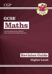 Book Cover for GCSE Maths Revision Guide by Richard Parsons
