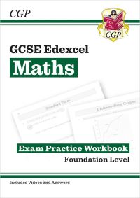 Book Cover for GCSE Maths Edexcel Exam Practice Workbook by CGP Books