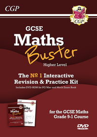 Book Cover for MathsBuster by CGP Books