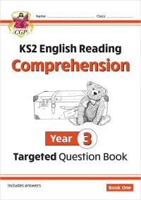Book Cover for KS2 English Year 3 Reading Comprehension Targeted Question Book - Book 1 (With Answers) by CGP Books