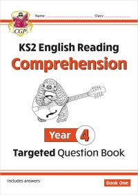 Book Cover for KS2 English Year 4 Reading Comprehension Targeted Question Book - Book 1 (With Answers) by CGP Books