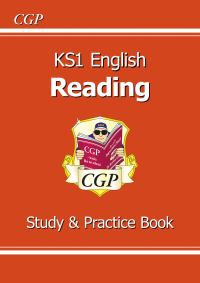Book Cover for KS1 English Reading Study & Practice Book by CGP Books