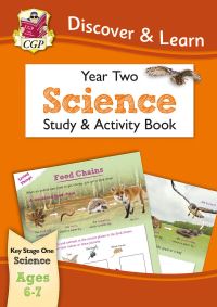 Book Cover for KS1 Science Year 2 Discover & Learn by CGP Books