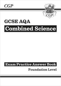 Book Cover for GCSE Combined Science AQA Answers (For Exam Practice Workbook) - Foundation by CGP Books