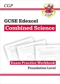 Book Cover for GCSE Combined Science Edexcel Exam Practice Workbook - Foundation (Answers Sold Separately) by CGP Books