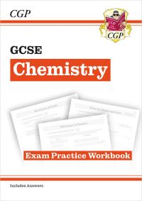 Book Cover for GCSE Chemistry Exam Practice Workbook (Includes Answers) by CGP Books