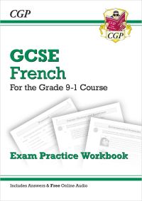 Book Cover for GCSE French Exam Practice Workbook by CGP Books