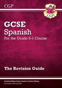 Book Cover for GCSE Spanish Revision Guide by CGP Books