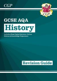 Book Cover for GCSE History AQA Revision Guide (With Online Edition, Quizzes & Knowledge Organisers) by CGP Books