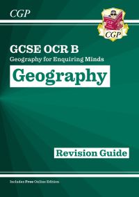 Book Cover for GCSE Geography OCR B Revision Guide Includes Online Edition by CGP Books