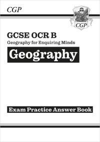 Book Cover for GCSE Geography OCR B Answers (For Workbook) by CGP Books