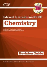 Book Cover for Edexcel International GCSE Chemistry Revision Guide by CGP Books