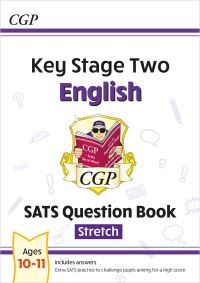 Book Cover for KS2 English Year 6 SATS Question Book by CGP Books