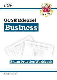 Book Cover for GCSE Business Edexcel Exam Practice Workbook (Includes Answers) by CGP Books