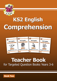 Book Cover for KS2 English Targeted Comprehension by CGP Books