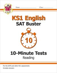 Book Cover for KS1 English SAT Buster 10-Minute Tests by CGP Books