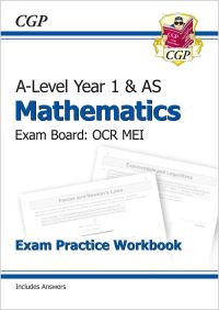 Book Cover for A-Level Maths for OCR MEI by CGP Books