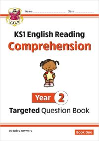 Book Cover for KS1 English Year 2 Reading Comprehension Targeted Question Book - Book 1 (With Answers) by CGP Books