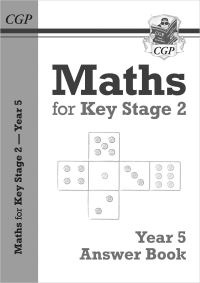 Book Cover for KS2 Maths Answers for Year 5 Textbook by CGP Books