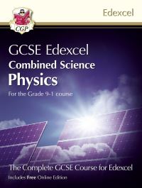 Book Cover for GCSE Combined Science for Edexcel Physics Student Book (With Online Edition) by CGP Books