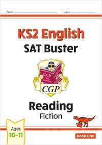 Book Cover for KS2 English Reading SAT Buster by CGP Books