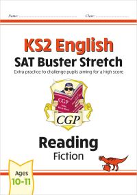Book Cover for KS2 English Reading SAT Buster Stretch by CGP Books