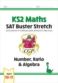 Book Cover for KS2 Maths SAT Buster Stretch by CGP Books