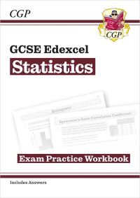 Book Cover for GCSE Statistics Edexcel Exam Practice Workbook (Includes Answers) by CGP Books