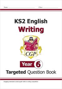 Book Cover for KS2 English Year 6 Writing Targeted Question Book by CGP Books