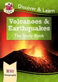 Book Cover for Volcanoes and Earthquakes. Study Book by 