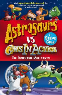 Book Cover for The Dinosaur Moo-Tants by Stephen Cole