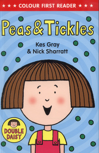 Book Cover for Peas & Tickles by Kes Gray, Kes Gray