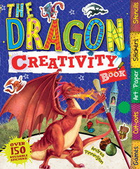 Book Cover for The Dragon Creativity Book by Andrea Pinnington