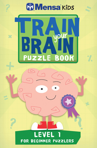 Book Cover for Train Your Brain. Level 1 Puzzle Book by Mensa