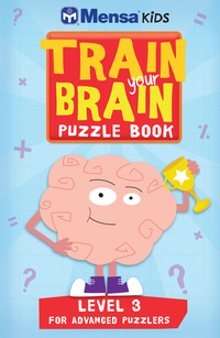 Book Cover for Train Your Brain. Level 3 Puzzle Book by Mensa
