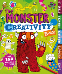 Book Cover for The Monster Creativity Book by Penny Worms