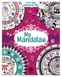 Book Cover for Cool Calm Colouring for Kids by Stéphanie Rousseau