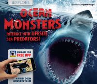 Book Cover for Ocean Monsters by Nicola Davies
