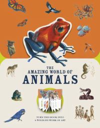 Book Cover for Paperscapes. The Amazing World of Animals by Moira Butterfield