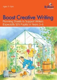 Book Cover for Boost Creative Writing for 9-11 Year Olds by Debbie Chalmers