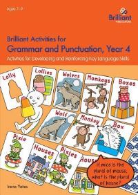 Book Cover for Brilliant Activities for Grammar and Punctuation, Year 4 by Irene Yates