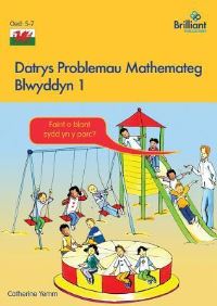 Book Cover for Datrys Problemau Mathemateg - Blwyddyn 1 by Catherine Yemm