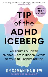 Book Cover for Tip of the ADHD Iceberg by Dr Samantha Hiew